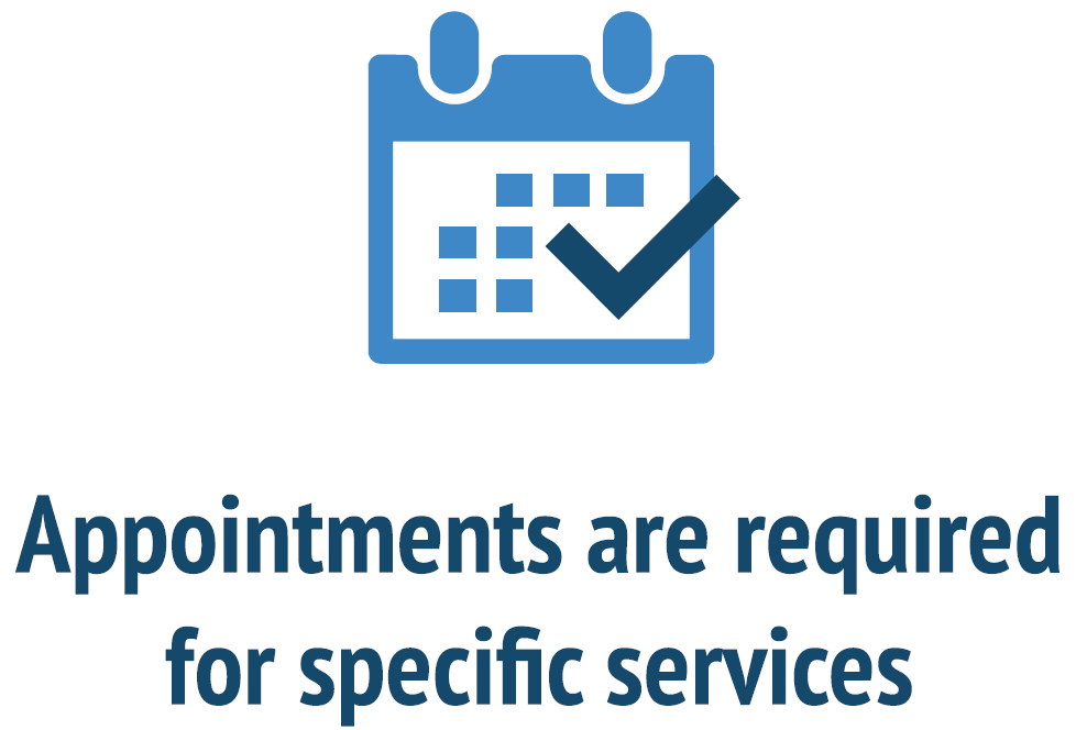 Appointment Only Services with Text Appointment Only Services with Text