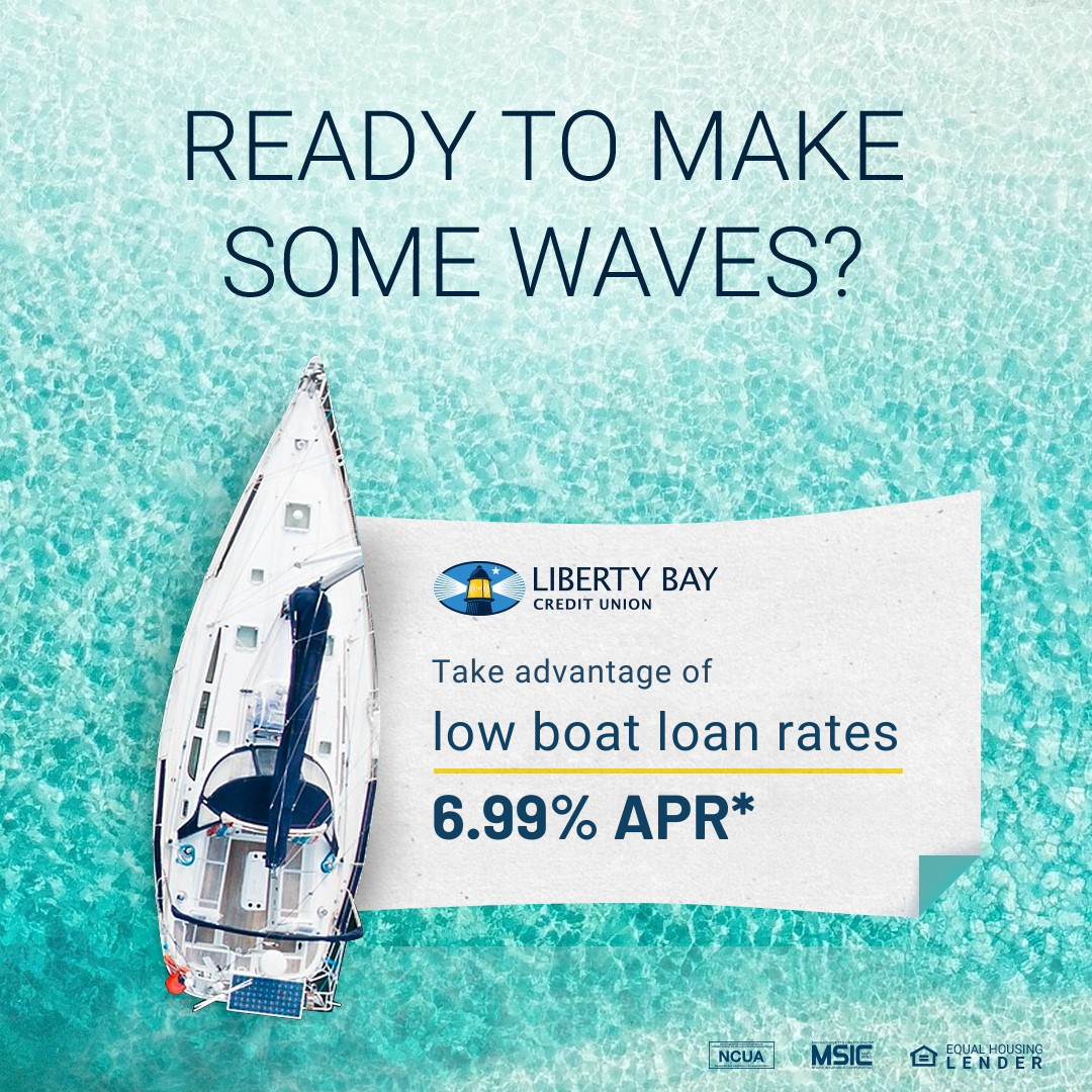 Take advantage of low boat loan rates 6.99% APR Take advantage of low boat loan rates 6.99% APR