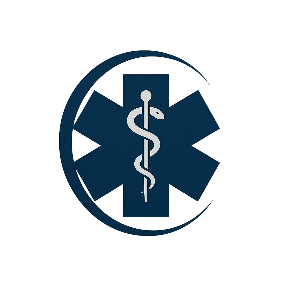 IAEP (International Association of EMTs and Paramedics) logo with crisp modern design