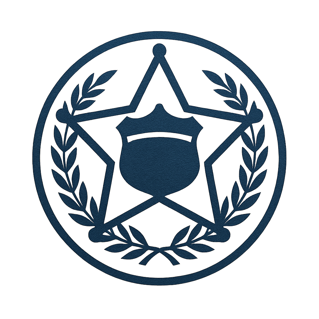 IBPO (International Brotherhood of Police Officers) logo with clear professional design